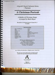 A Christmas Portrait Orchestra sheet music cover Thumbnail